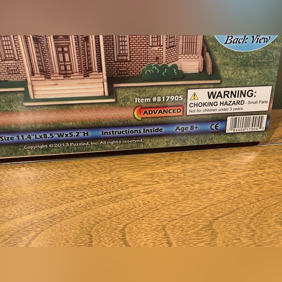 Monticello 3D Puzzle, NWT, Thomas Jefferson’s Monticello - Picture 6 of 11